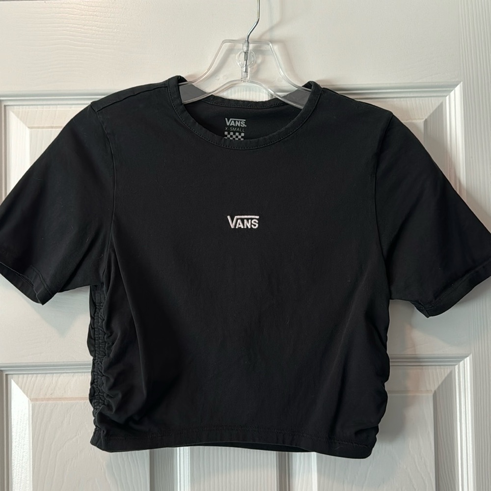 VANS Black Crop Top